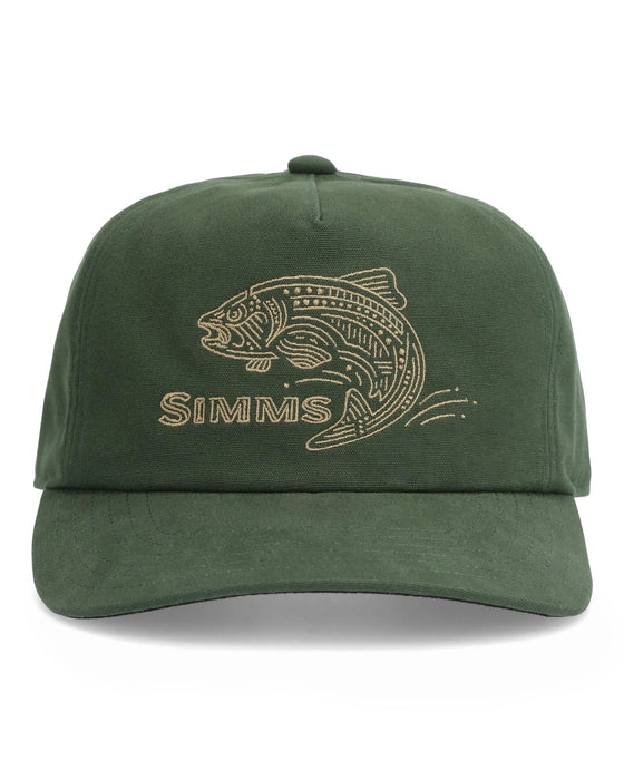 Simms Double Haul Cap Riffle Green