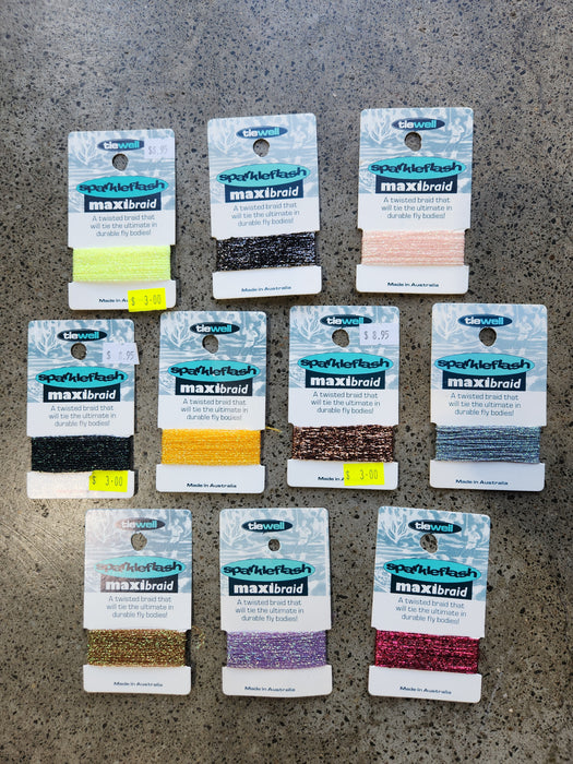 Tiewell Sparkleflash Maxibraid 10-Pack