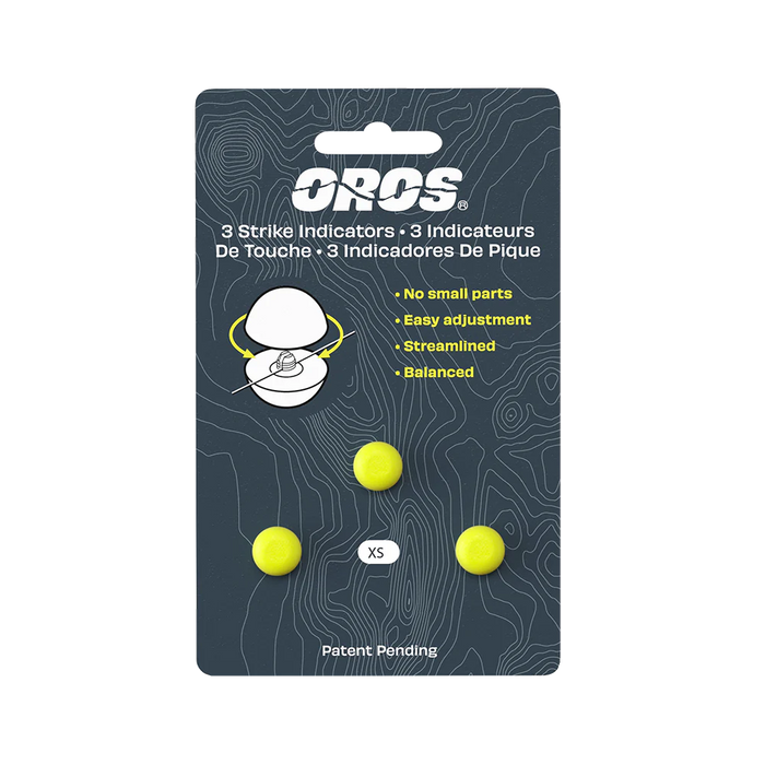 Oros Strike Indicator Chartreuse 3-Pack