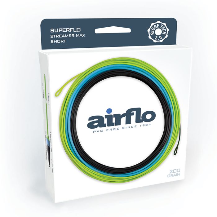 AirFlo Superflo Rige Tech 2.0 Streamer Max (Short) Fly Line