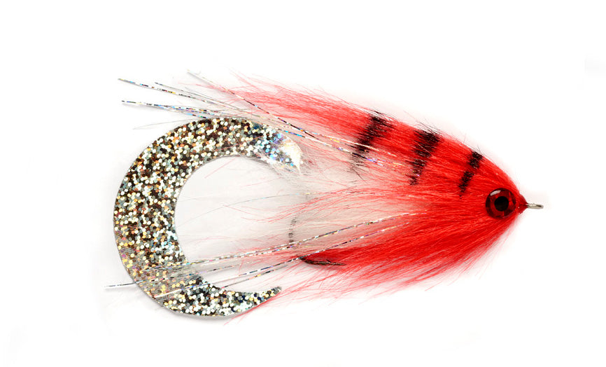 Paolo's Wiggle Tail White and Red