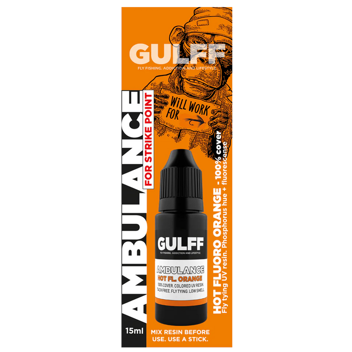 Gulff Ambulance (Thick Viscosity) Coloured UV Resins