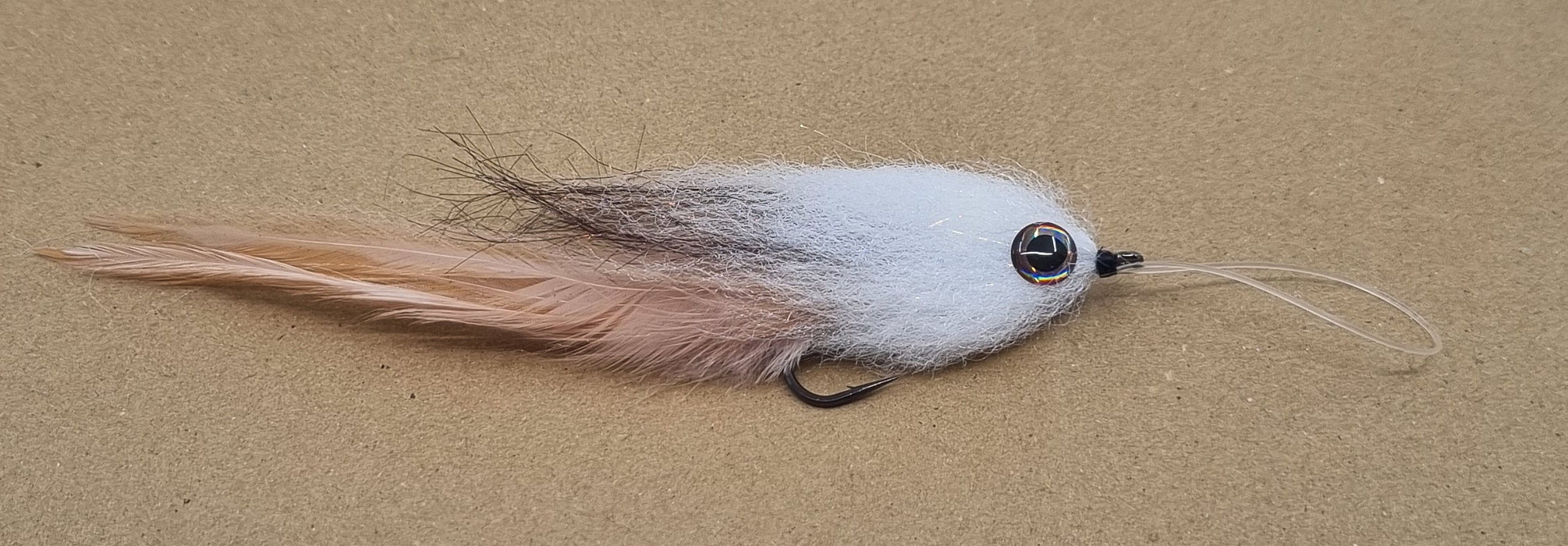 RTF Cod Minnow - Tan/White #6/0