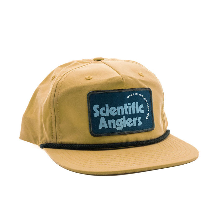 Scientific Anglers Flat Brim Retro Hat Biscuit/Black