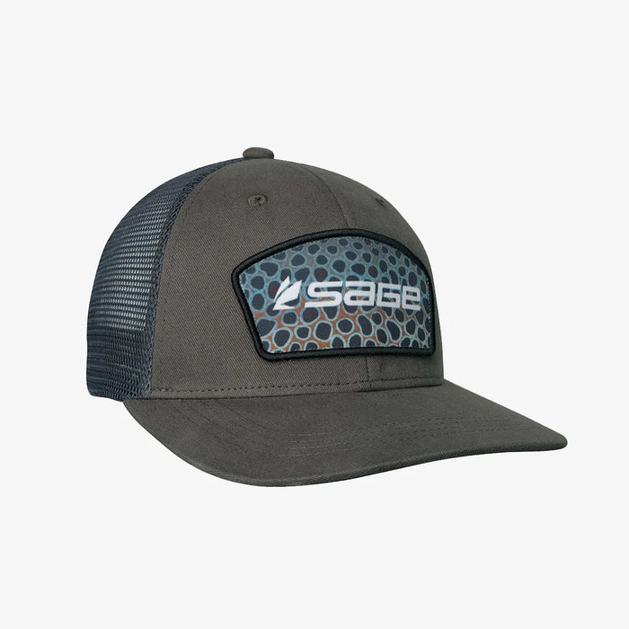 Sage Patch Brown Trout Trucker
