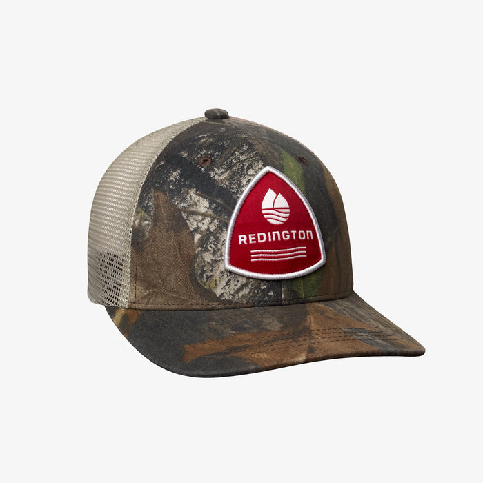 Redington Badge Meshback Camo Trucker