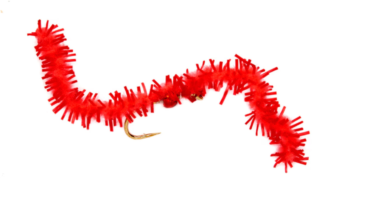 Chewing Gum Worm Red