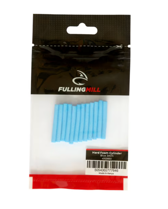 Fulling Mill Hard Foam Cylinder 3mm Blue