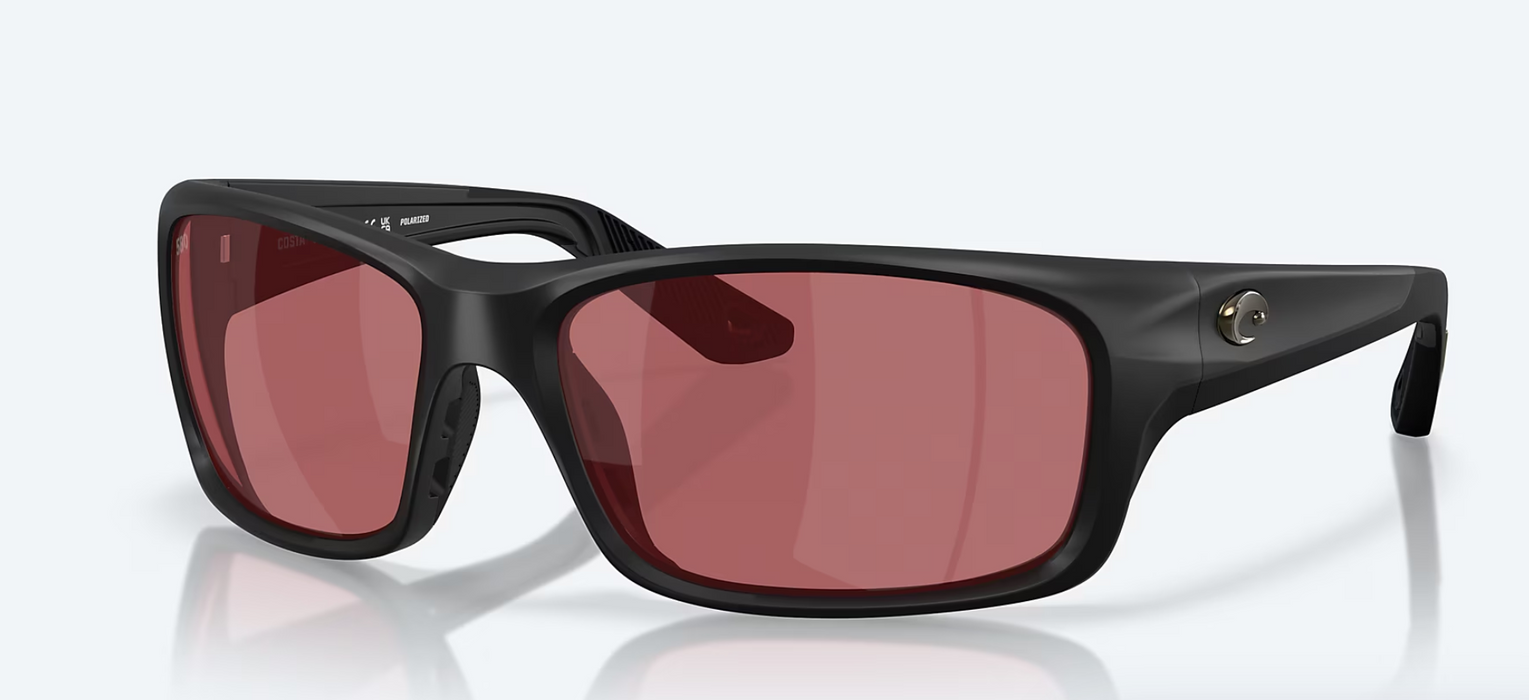 Costa Del Mar Jose Pro Matte Black Rose 580G Sunglasses