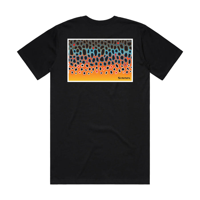 Simms Artist Tee Shirt - Brown Trout