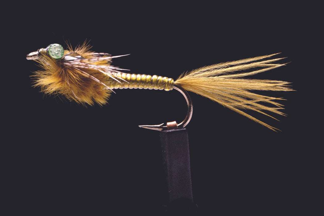 Swimming Damsel Dark Olive