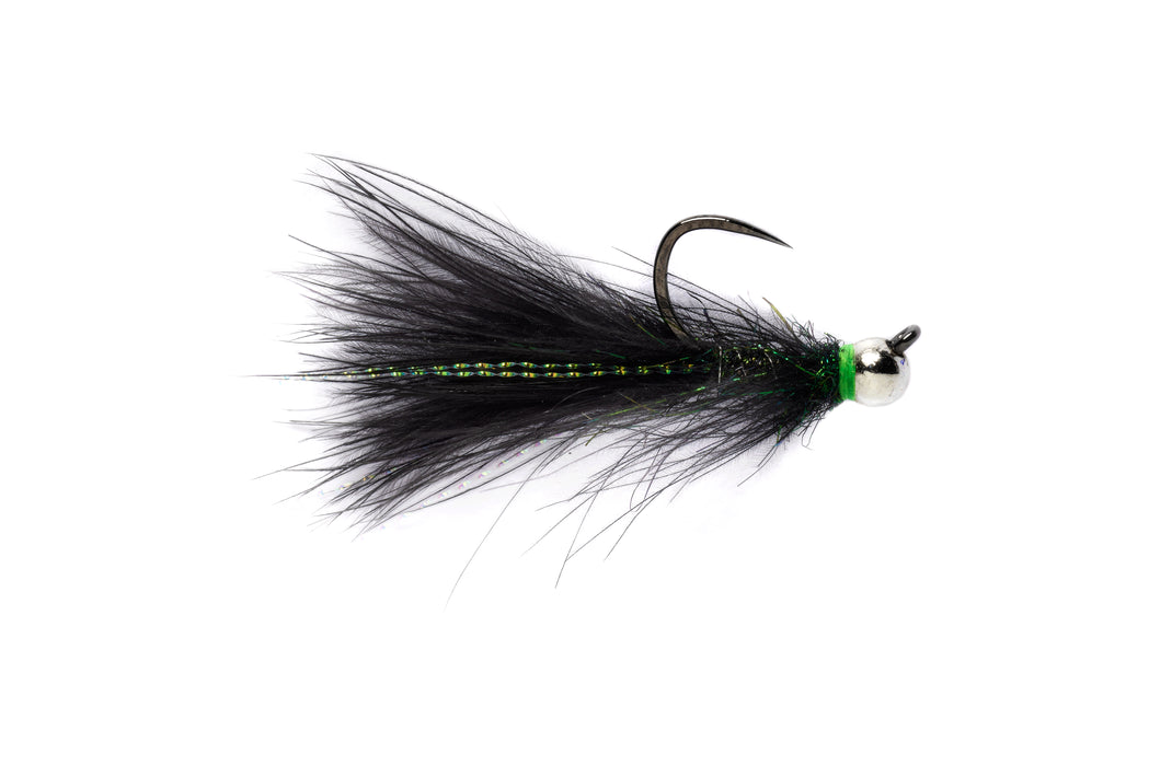 CDC Jig Streamer Minnow - Black