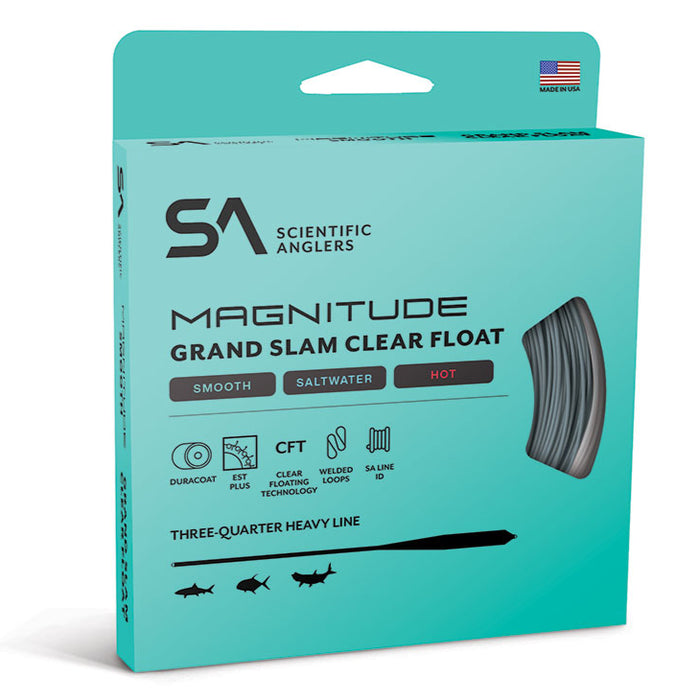 Scientific Anglers Magnitude Smooth Grand Slam Clear Tip Floating Fly Line
