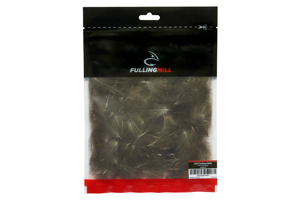 Fulling Mill CDC 3g Bulk Pack Natural Grey