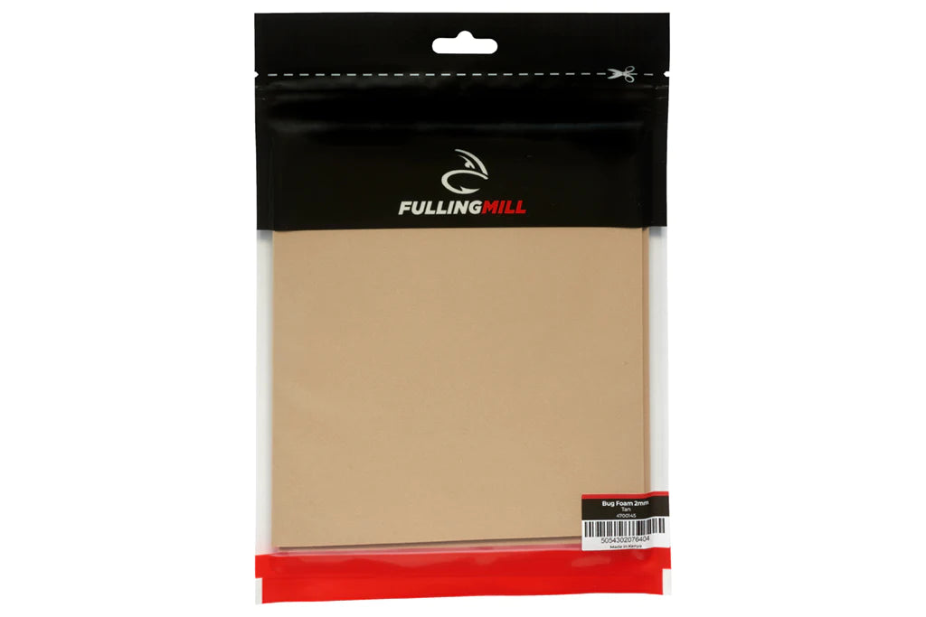 Fulling Mill Bug Foam 3mm Tan