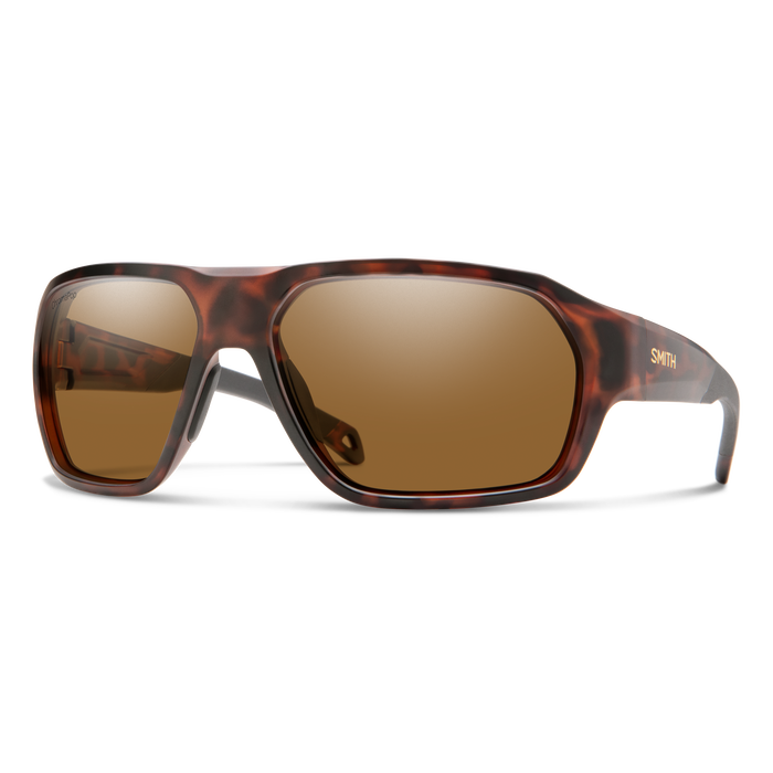Smith Optics Deckboss - Matte Tortoise - Glass Polarized ChromaPop Brown