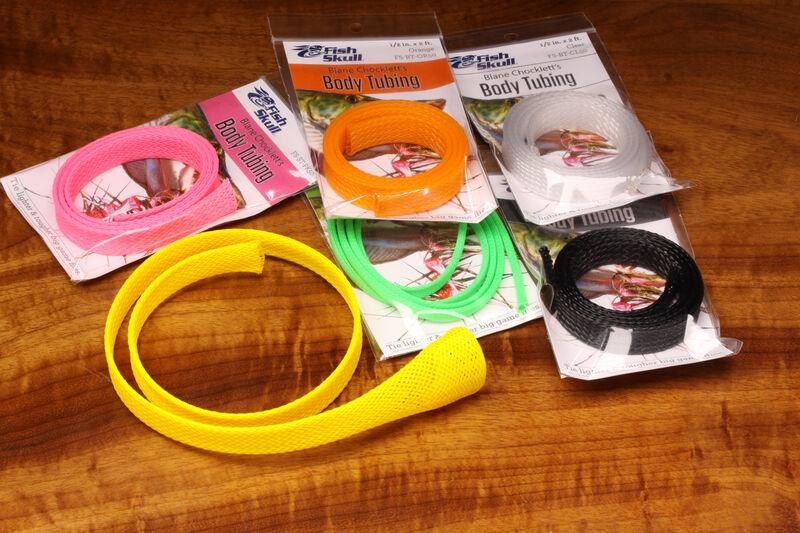 1/4 Inch Fish Skull Chocklett's Body Tubing - The Flyfisher