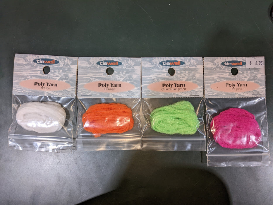 Tiewell Poly Yarn Assorted Colours