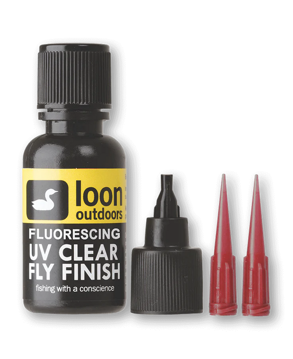 Loon Fluorescing UV Clear Fly Finish 1/2oz
