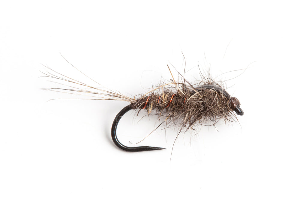 Barbless Bassano Possum/Hares Ear Nymph