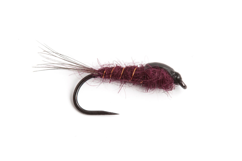 Bassano Claret Nymph Unweighted (Barbless) #12-16
