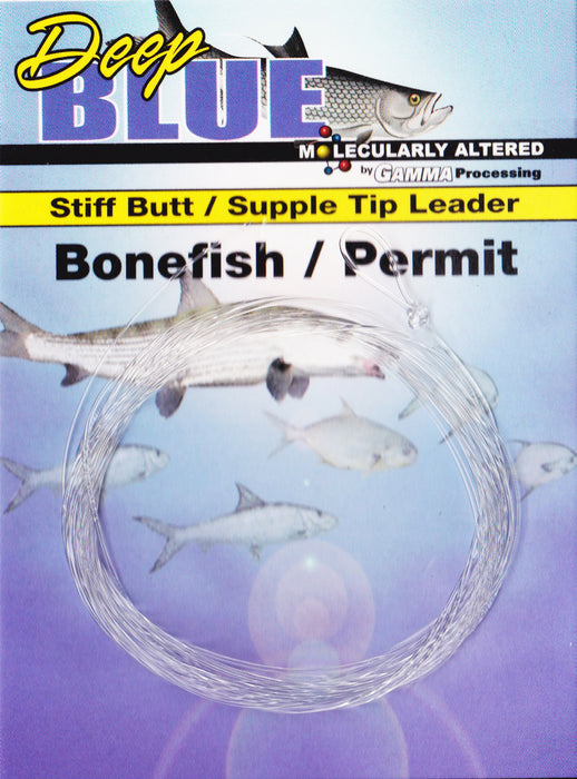 Frog Hair Deep Blue Saltwater Tapered Leaders (10ft)