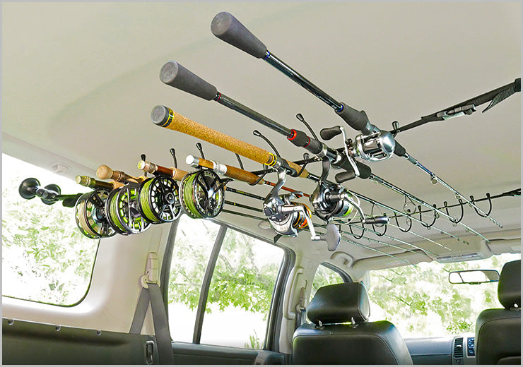 Smith Creek Rod Rack For Vehicle Interior