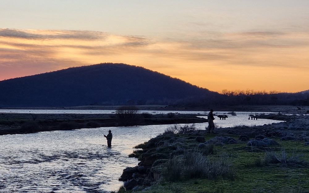 Snowy lakes, and river opening report