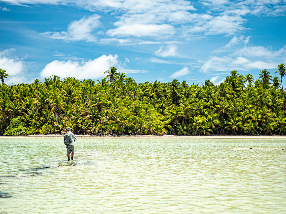 Flyfishing the Cocos Keeling Islands