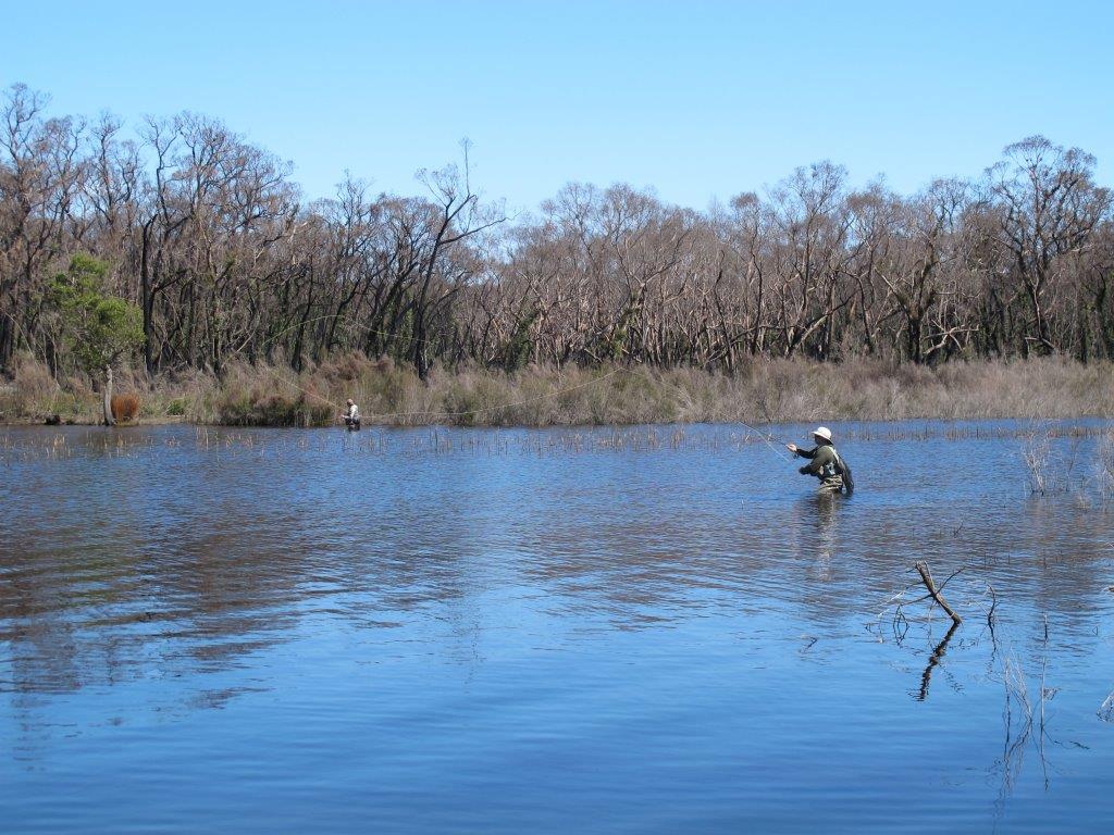 Action continues on the Grampians lakes