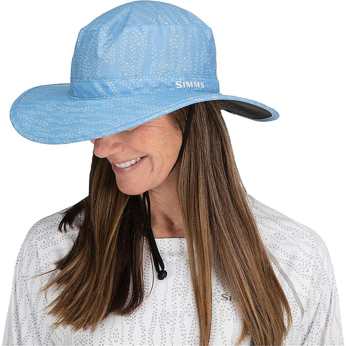 Simms Women's Superlight Solar Sombrero Lily Pad Cornflower