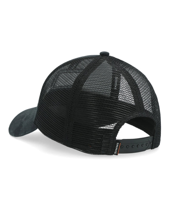 Simms Trout Icon Trucker Regiment Camo Carbon