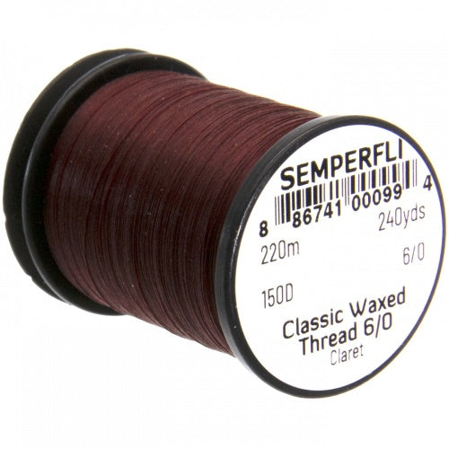 Semperfli Classic Waxed Thread 6/0 240 Yards