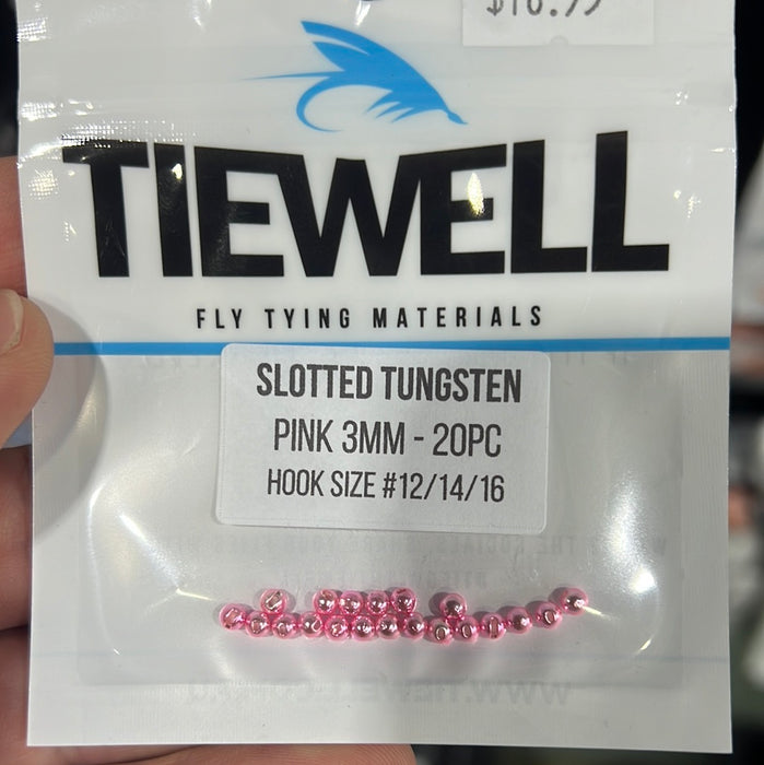 Tiewell Slotted Tungsten Beads