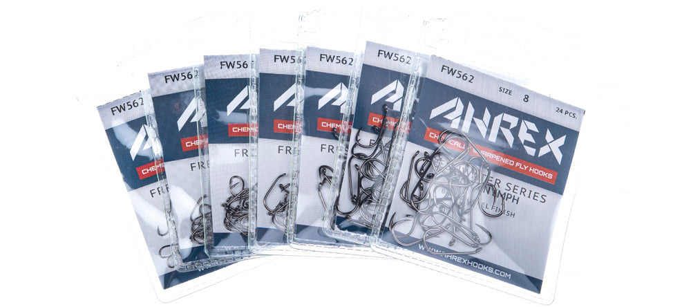 Ahrex FW562 - Short Nymph Fly Hooks