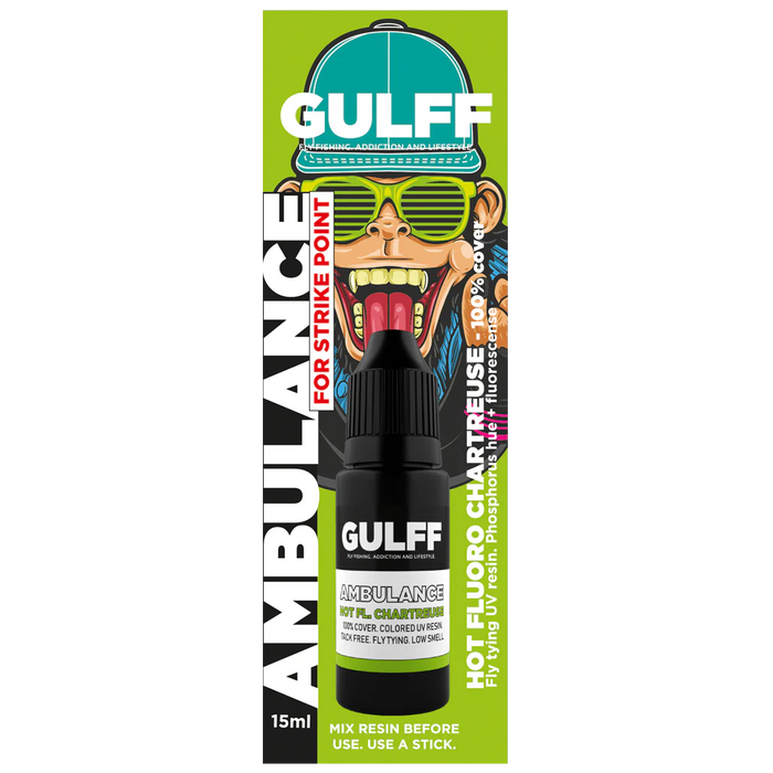 Gulff Ambulance (Thick Viscosity) Coloured UV Resins