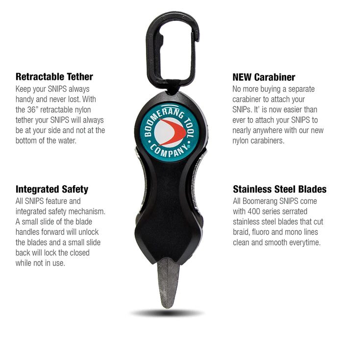 Boomerang Tool Company Long Snip Fishing Line Cutter
