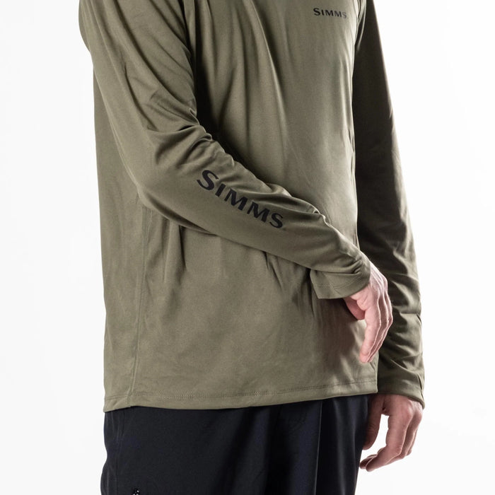 Simms Graphic Solartech Hoody Brown Trout Medium