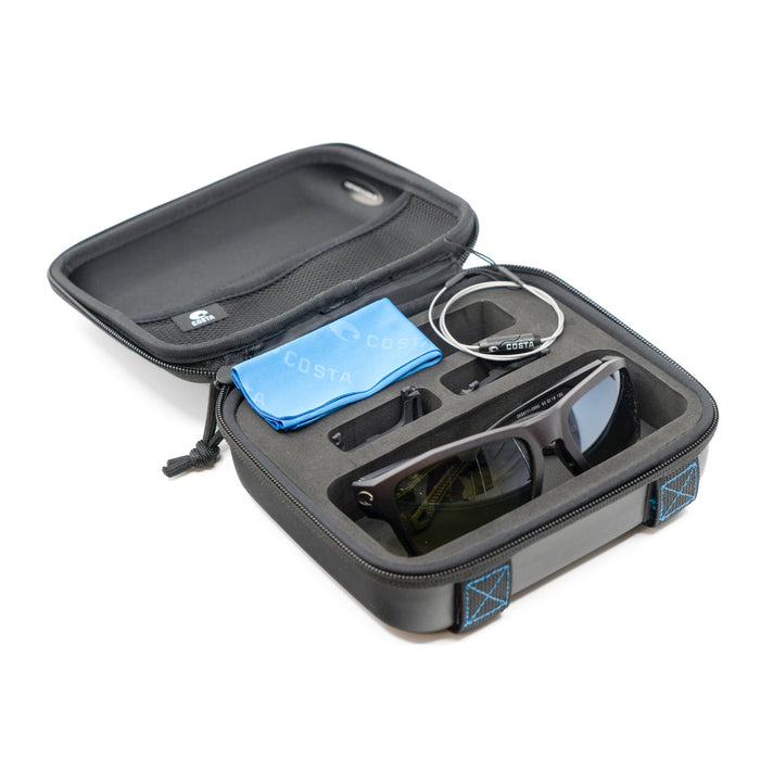 Costa Del Mar King Tide 6 Black Pearl Copper Silver Mirror 580G Sunglasses