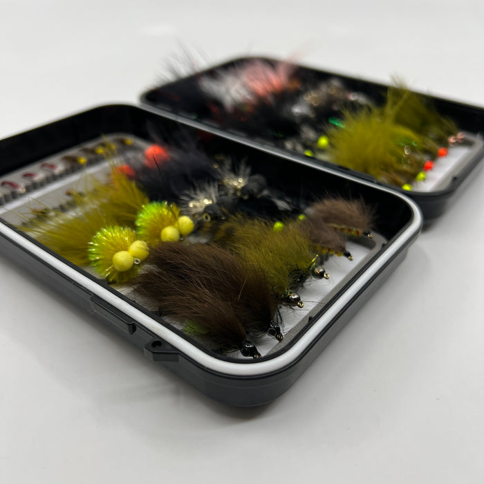 Western Victorian Ultimate Lake Fly Selection (46 Flies in C&F Fly Box)