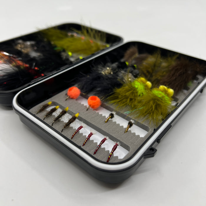 Western Victorian Ultimate Lake Fly Selection (46 Flies in C&F Fly Box)