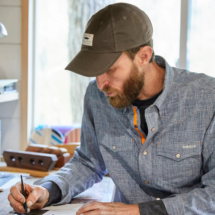 Orvis Vintage Waxed-Cotton Cap