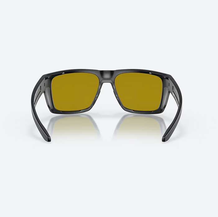 Costa Del Mar Lido Matte Black Sunrise Silver Mirror 580G Sunglasses