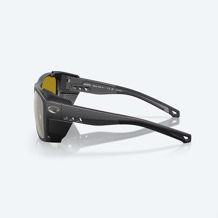 Costa Del Mar King Tide 6 Black Pearl Sunrise Silver Mirror 580G Sunglasses