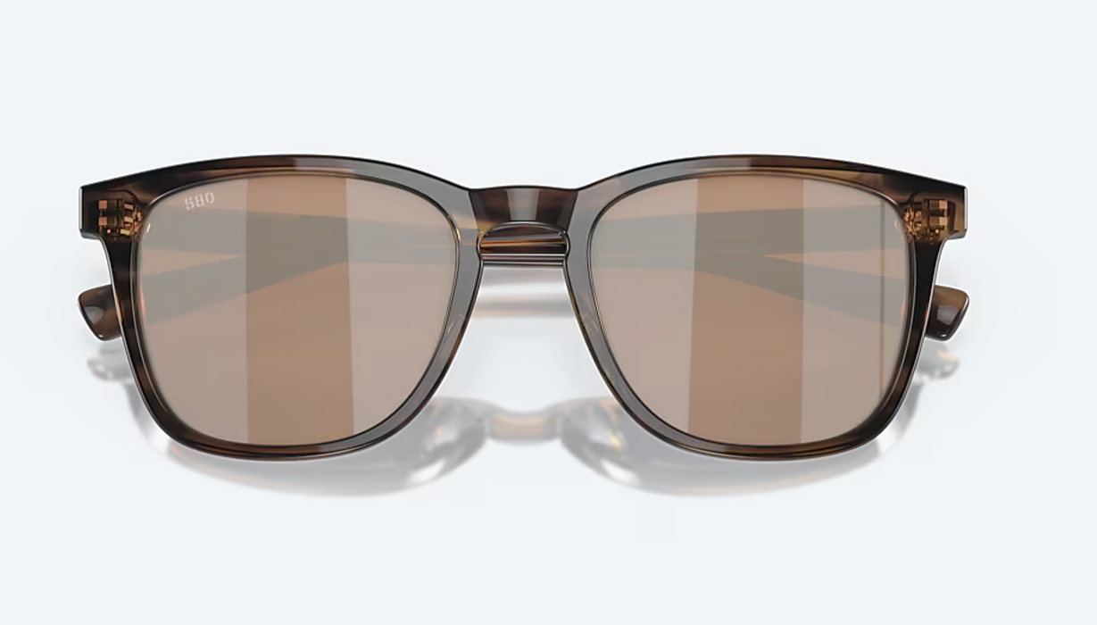 Costa Del Mar Sullivan Salt Marsh Copper Silver Mirror 580G Sunglasses