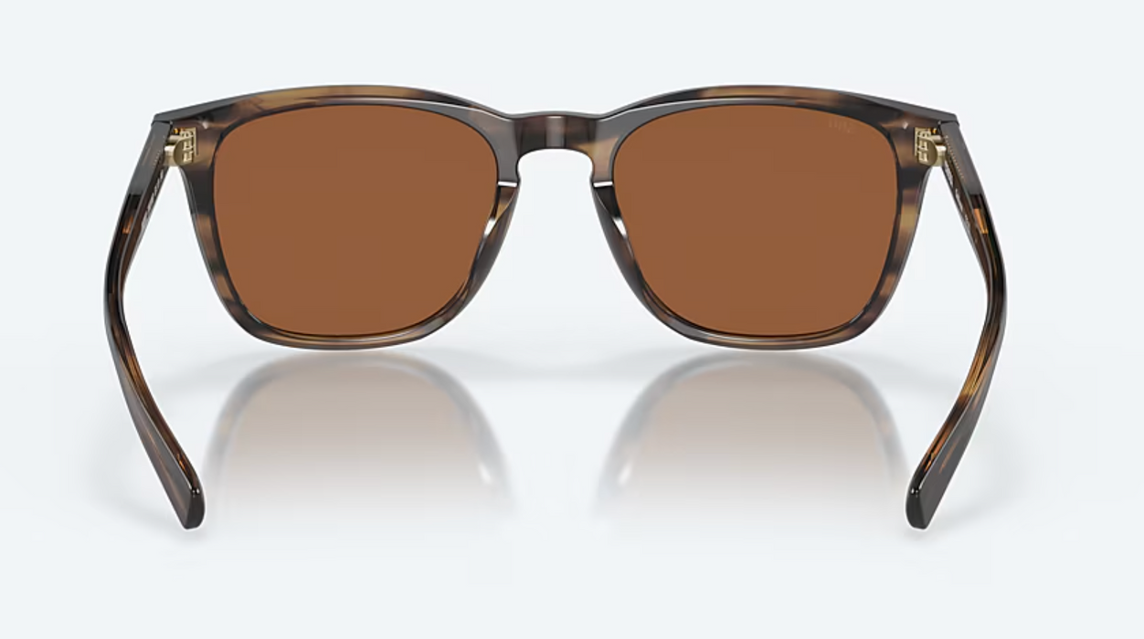 Costa Del Mar Sullivan Salt Marsh Copper Silver Mirror 580G Sunglasses