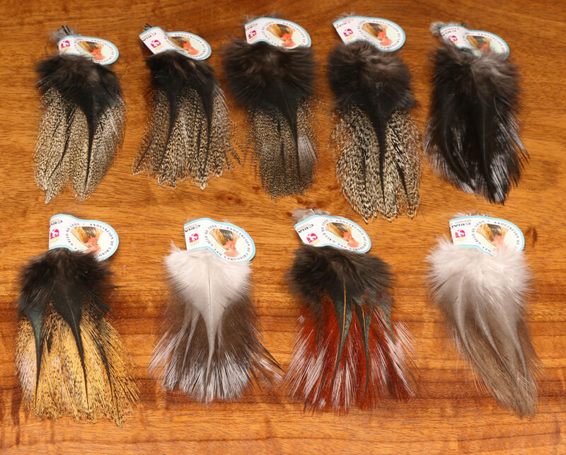 Hareline Coq De Leon Feathers (Assorted Colours)