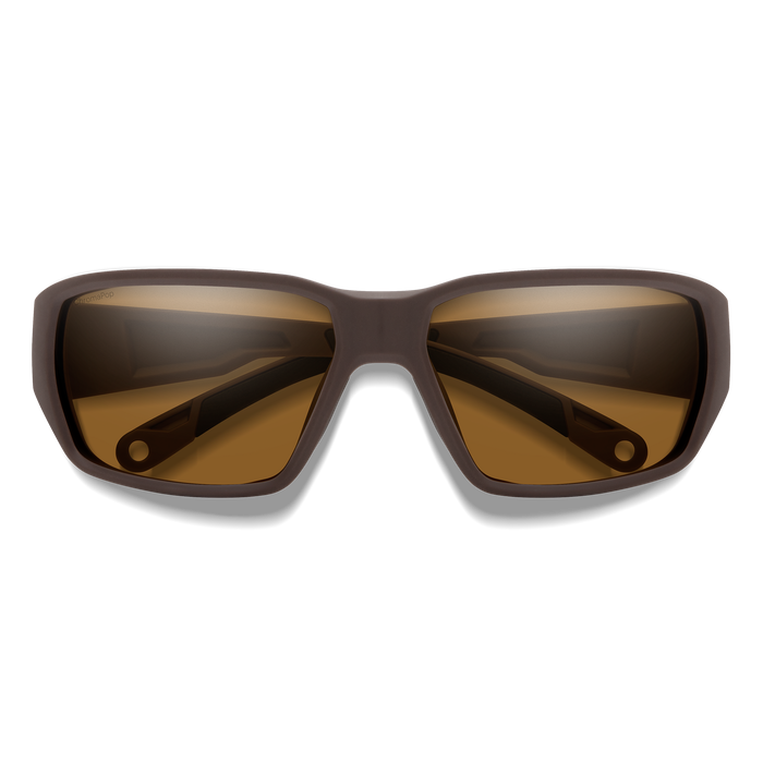 Smith Optics Hookset Matte Mississippi Mud Chromapop Glass Polarized Brown