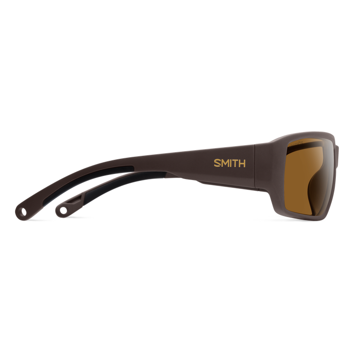 Smith Optics Hookset Matte Mississippi Mud Chromapop Glass Polarized Brown