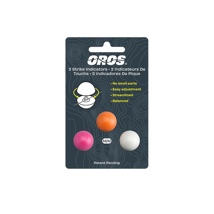 Oros Strike Indicator 3 Pack Colour Mix